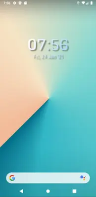 Simple Gradient Clock Widget android App screenshot 14